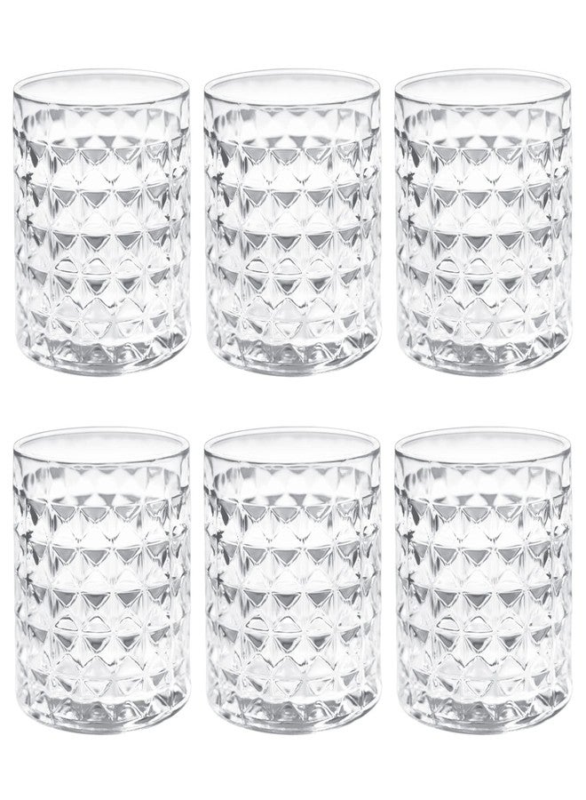 تريو طقم من 6 أكواب ويسكي من تريو باي ميلتون نيتس، سعة كل كوب 380 مل، شفافة - Image 2